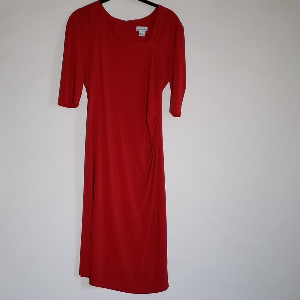 Red Liz Claiborne dress